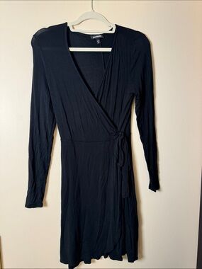 Express | Dresses | Express Elegant Black Ruffle Dress | Poshmark Express | Dresses | Express Elegant Black Ruffle Dress | Poshmark